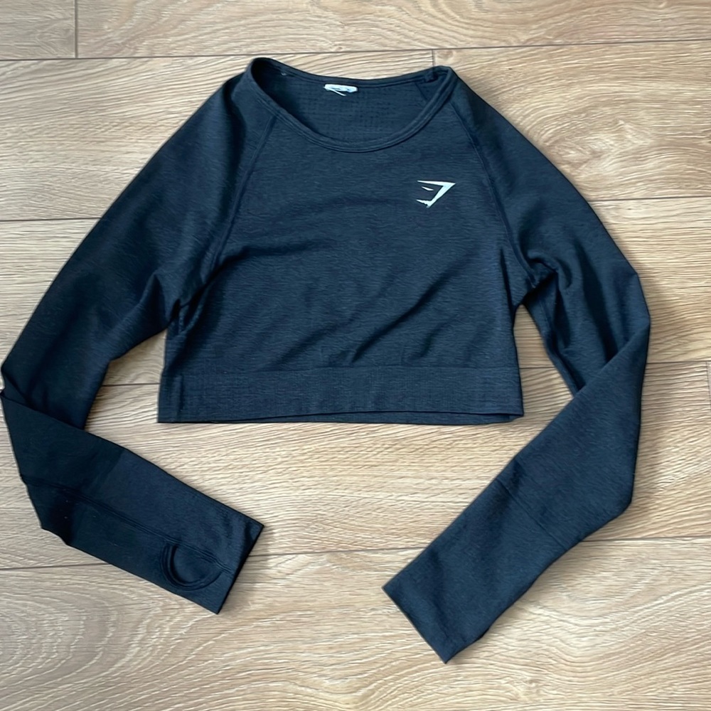 Gymshark longsleeve seamless crop top
